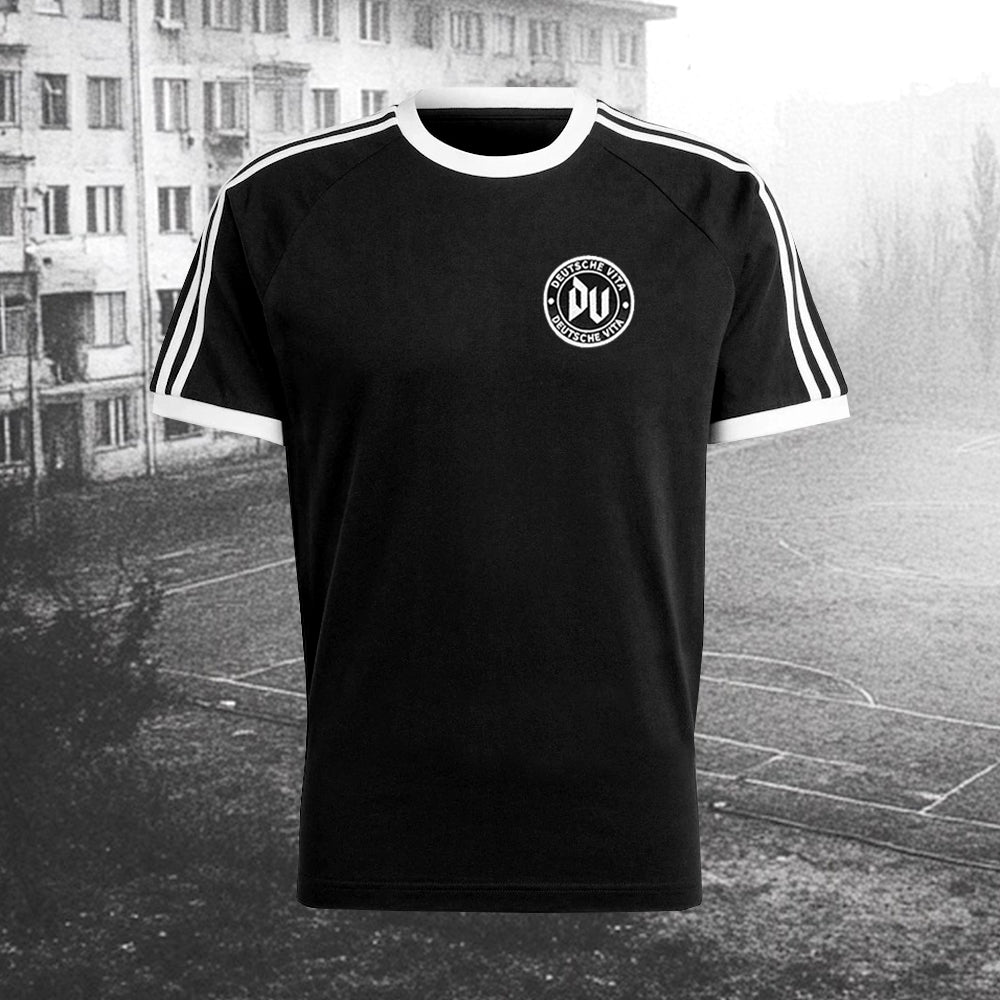 Ringershirt Schwarz
