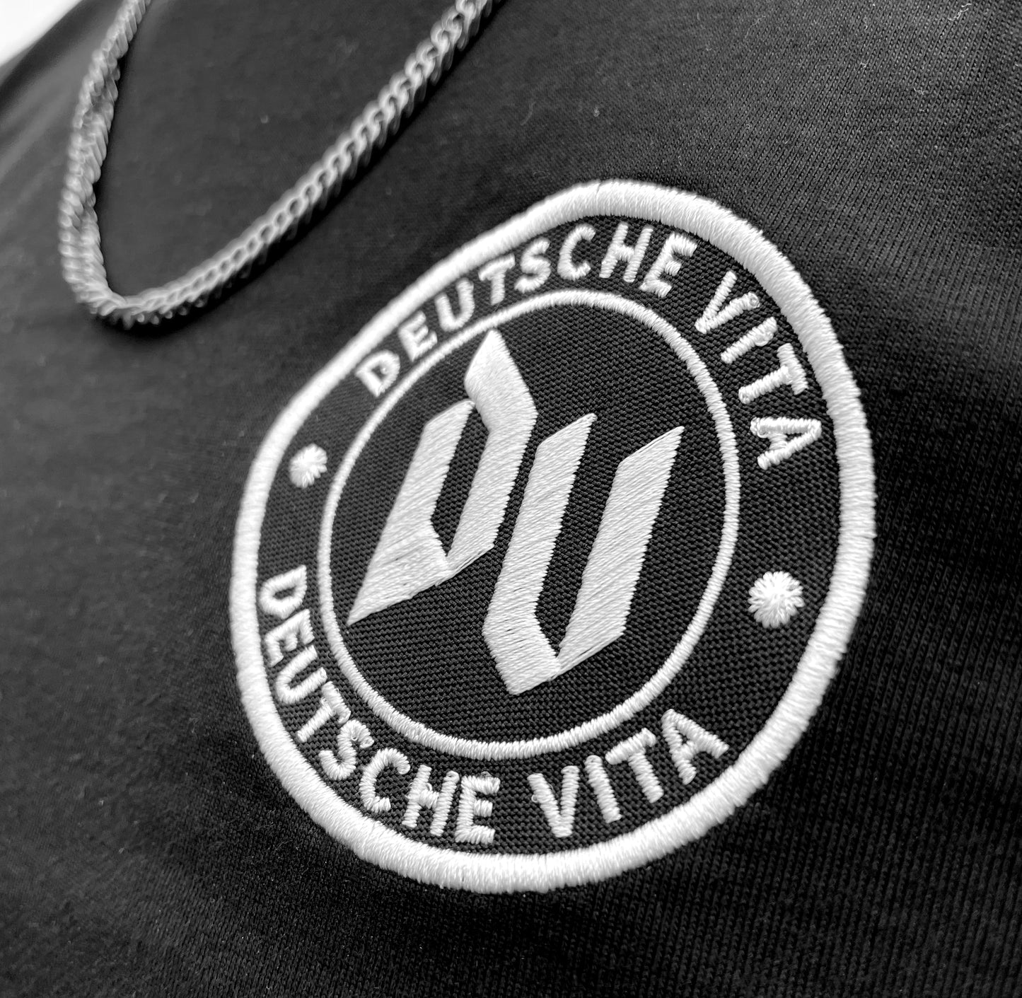 Ringershirt Schwarz