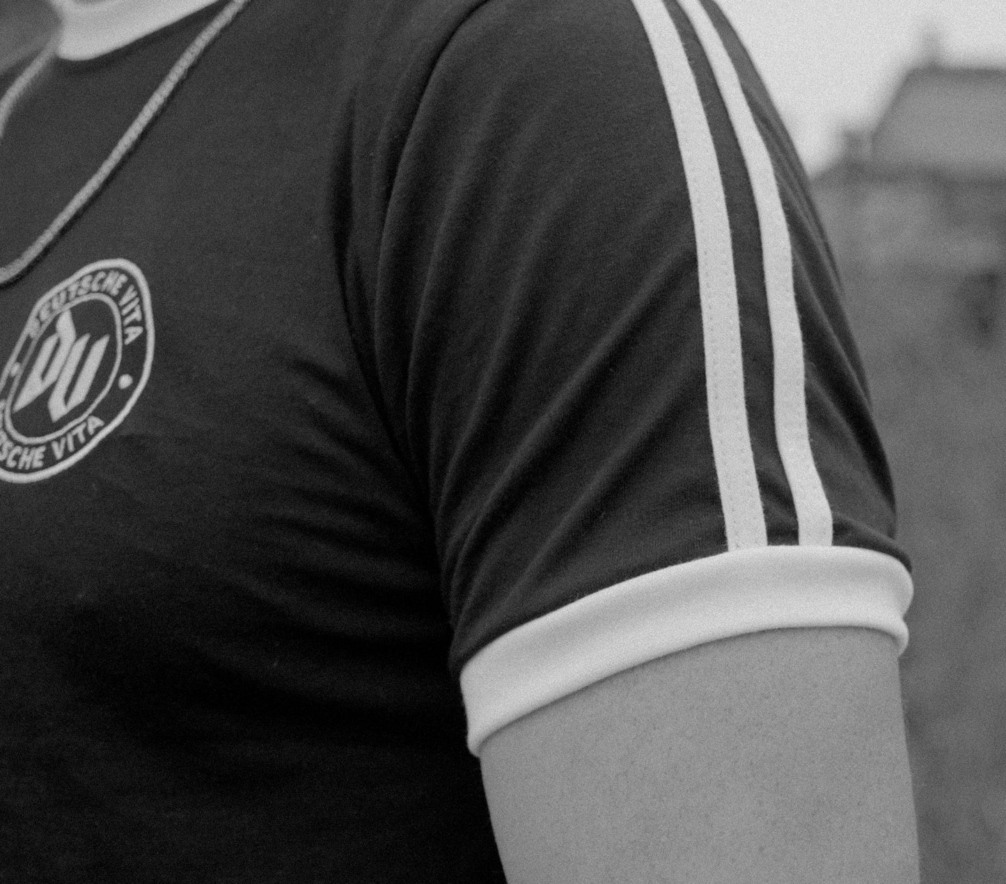 Ringershirt Schwarz
