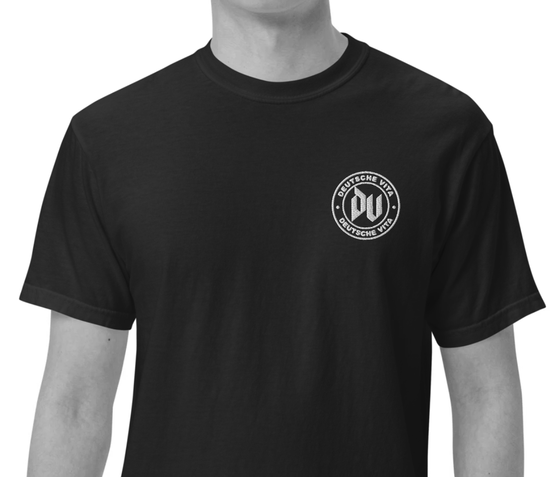 DV T-Shirt - Gesticktes Logo
