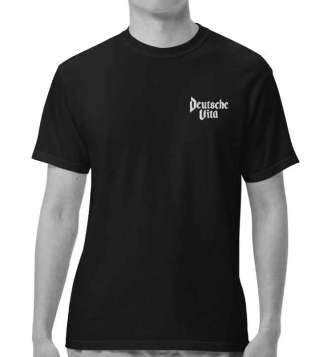 DEUTSCHE VITA T-Shirt - Gesticktes Logo
