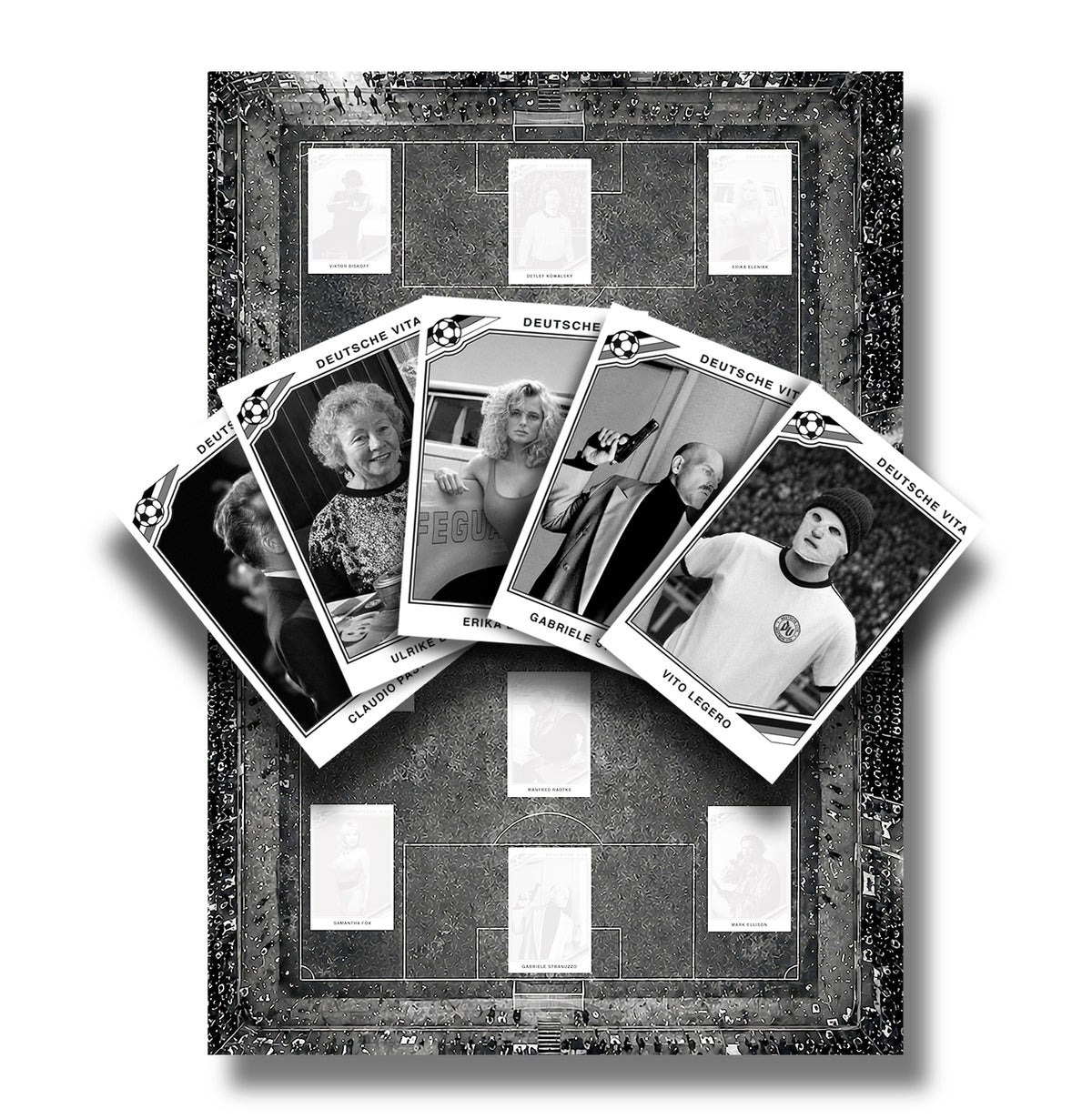 Deutsche Vita Sammelbilder - 5er Set + Poster