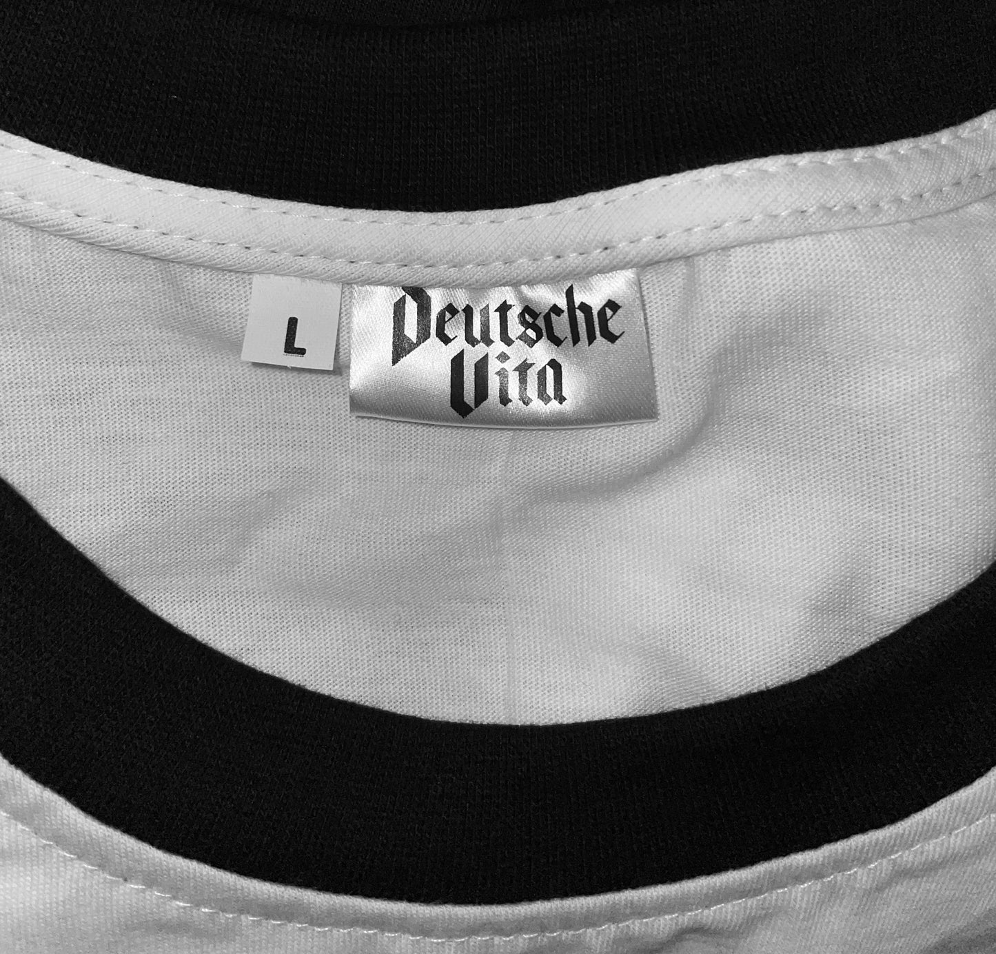 Ringershirt Weiß