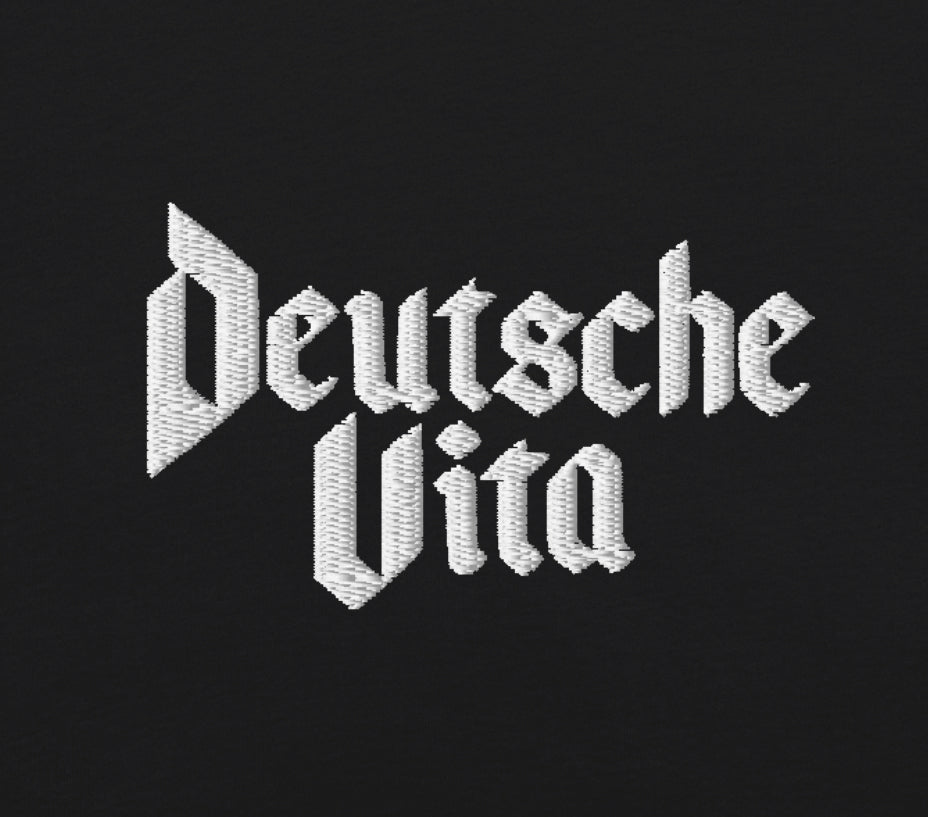 DEUTSCHE VITA T-Shirt - Gesticktes Logo
