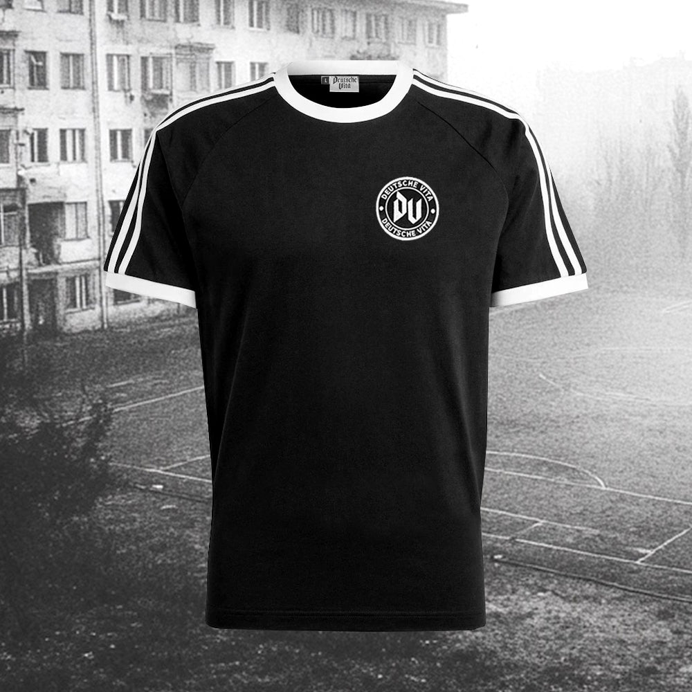 Ringershirt Schwarz