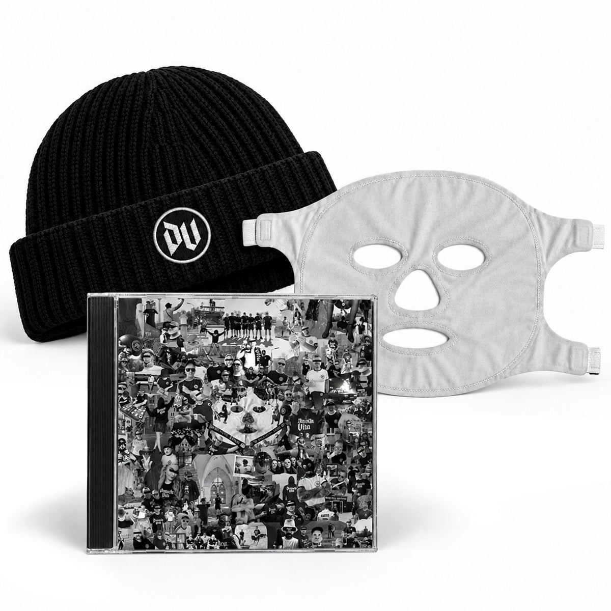DV2 CD + Maske + Mütze