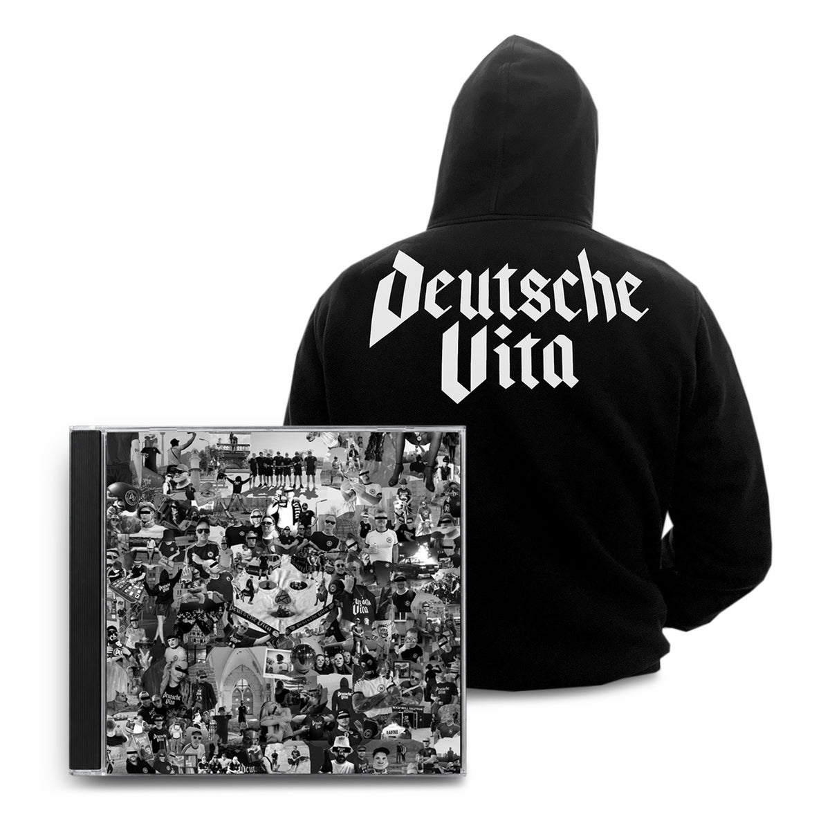 DV2 CD + Kapuzenpulli "RÜCKEN"