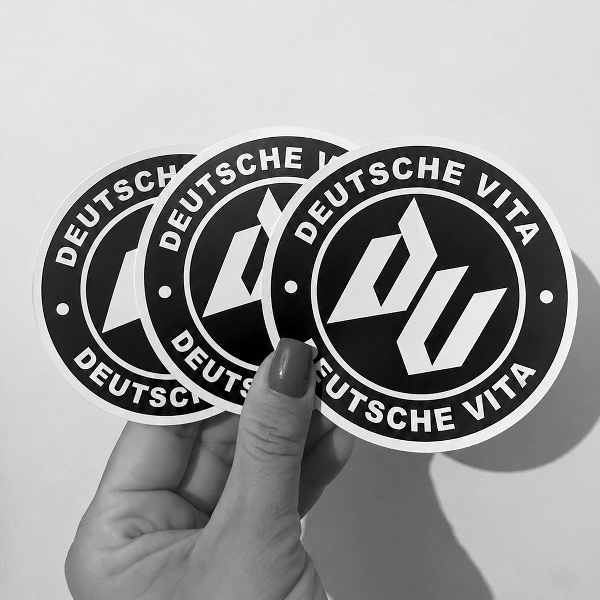 DV Stickers (3er Set) - DV-Logo