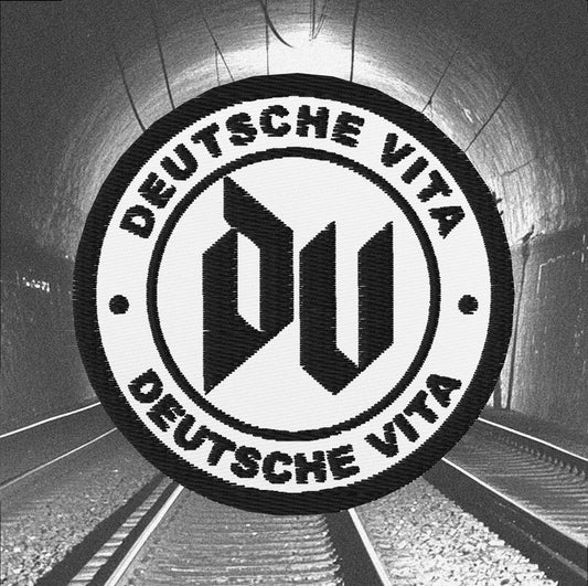 Gestickter Aufnäher Weiß
