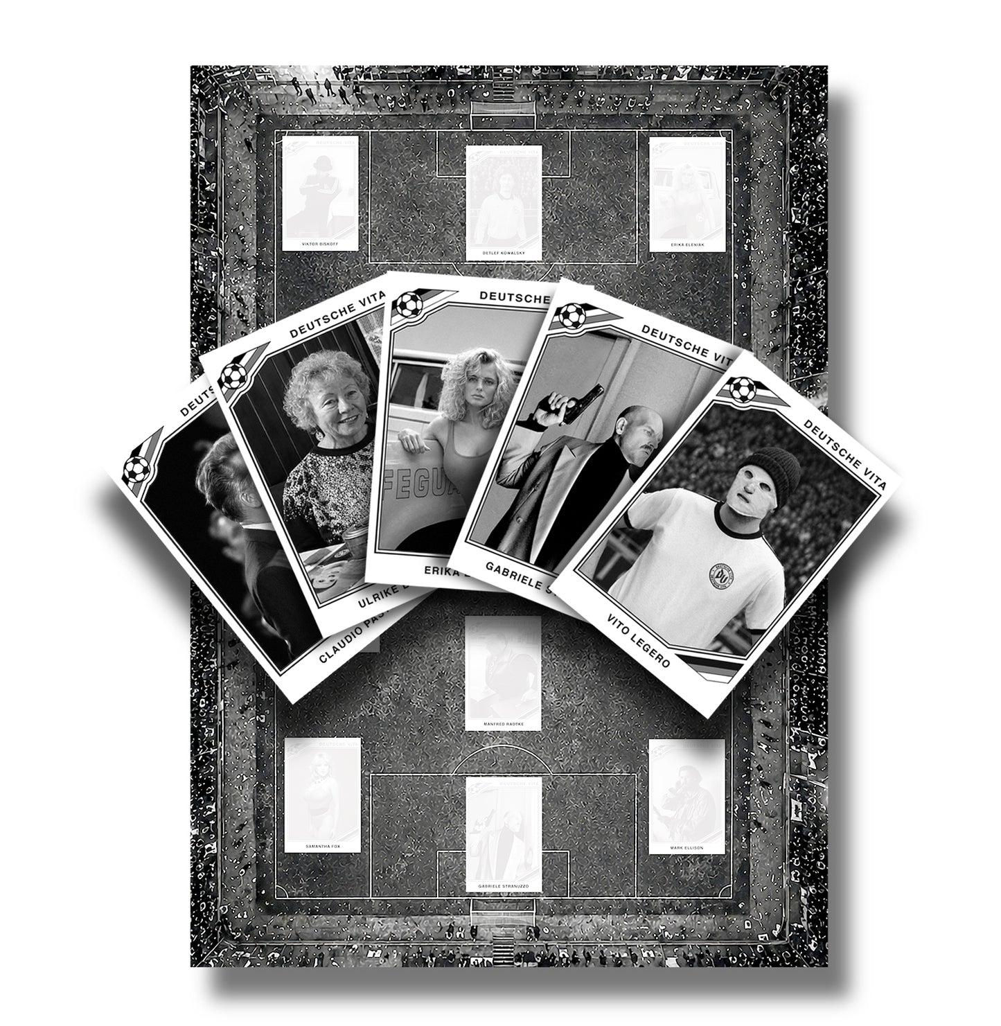 Deutsche Vita Sammelbilder - 5er Set + Poster