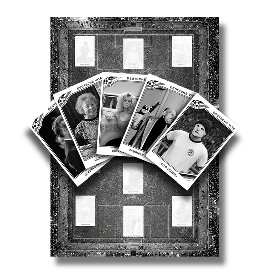 Deutsche Vita Sammelbilder - 5er Set + Poster