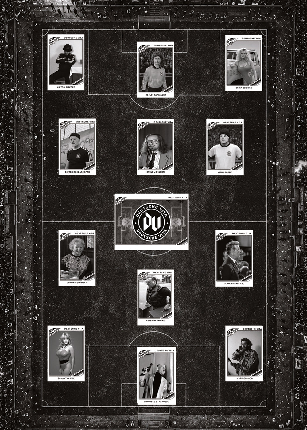 Deutsche Vita Sammelbilder - 5er Set + Poster