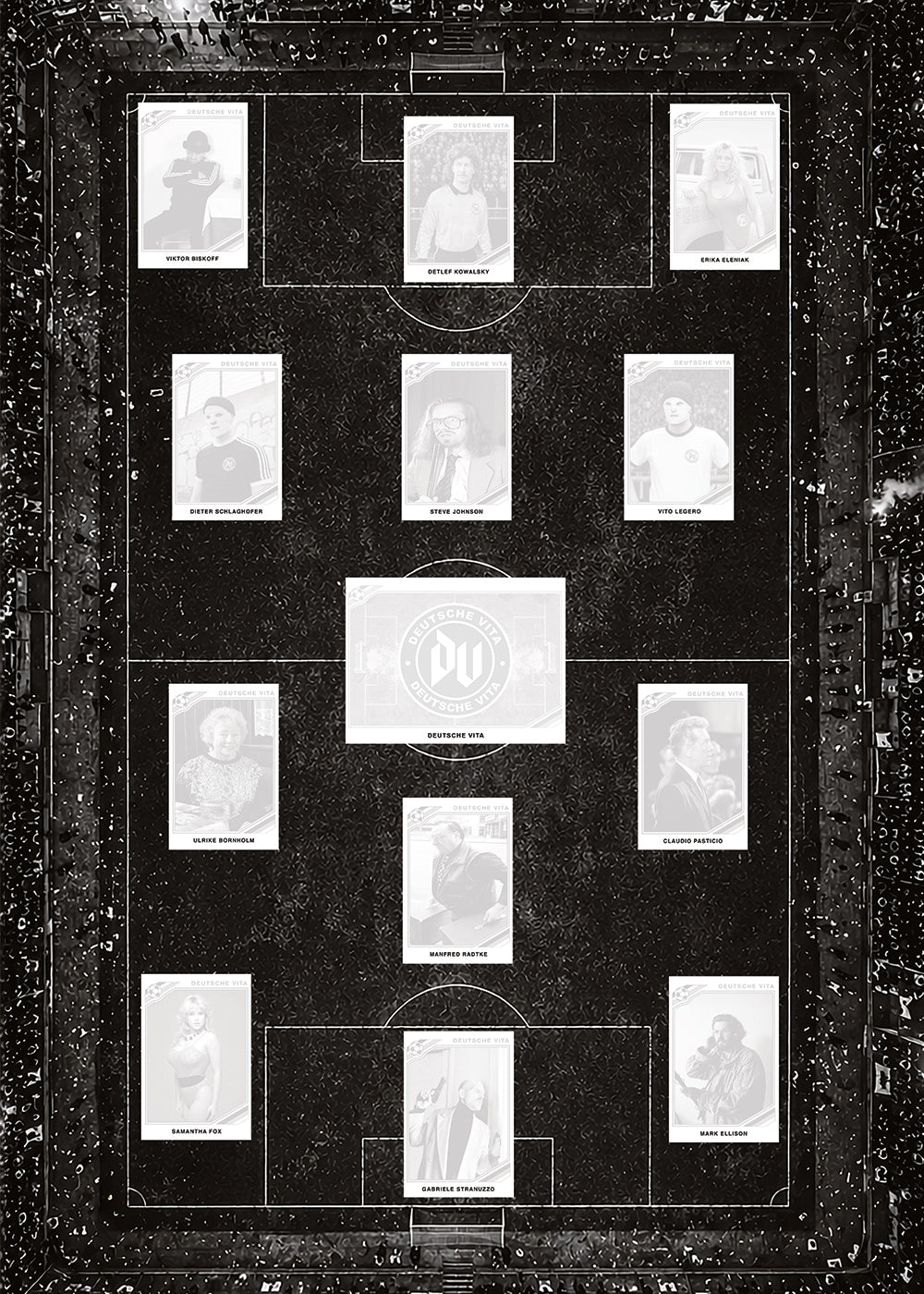 Deutsche Vita Sammelbilder - 5er Set + Poster