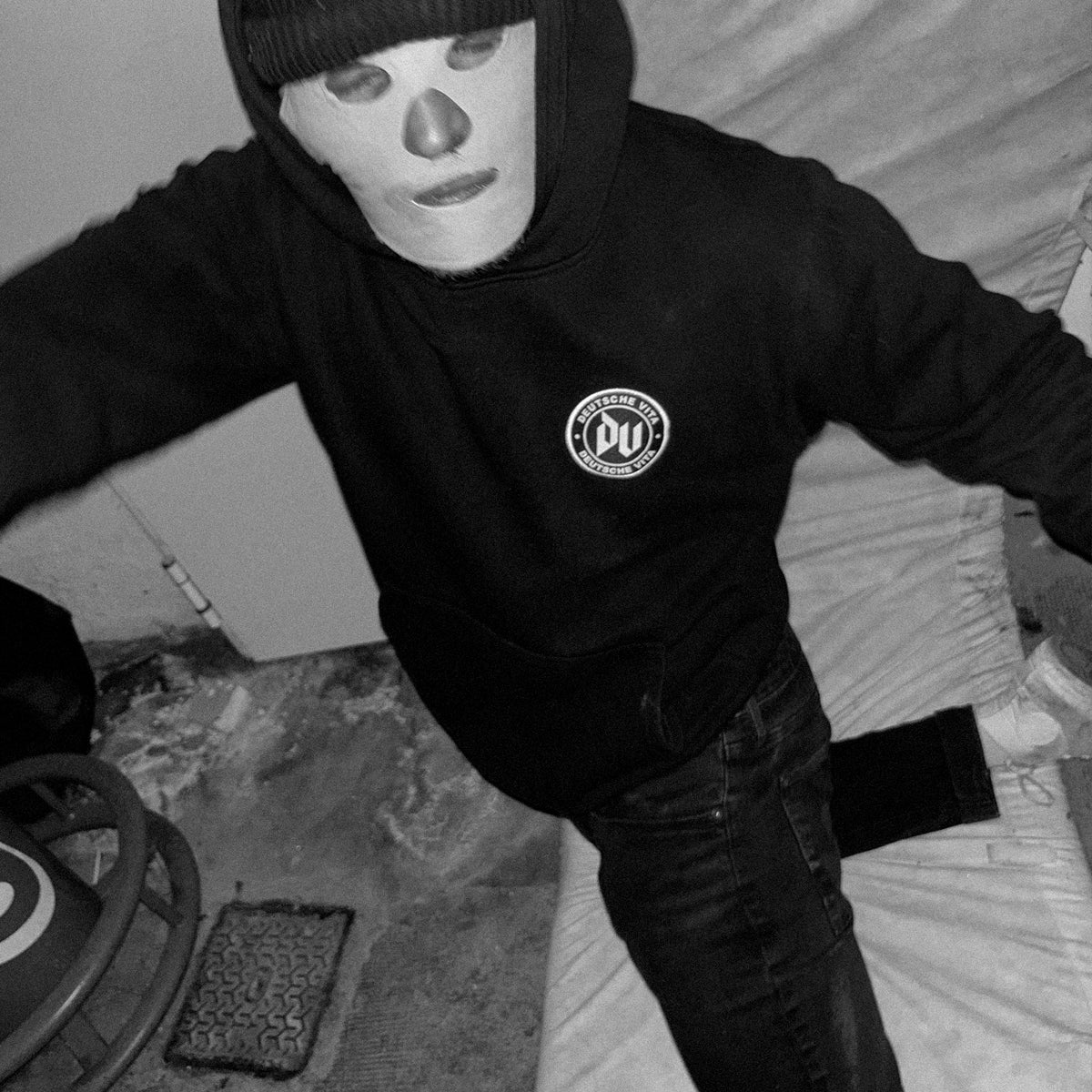 Kapuzenpulli „RÜCKEN“