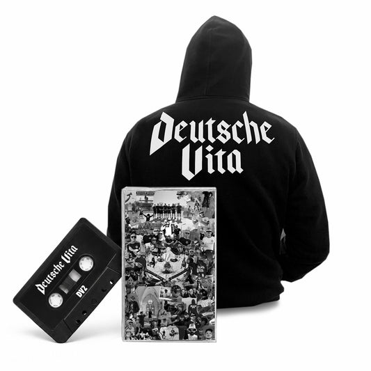 DV2 Kassette + Kapuzenpulli "RÜCKEN"